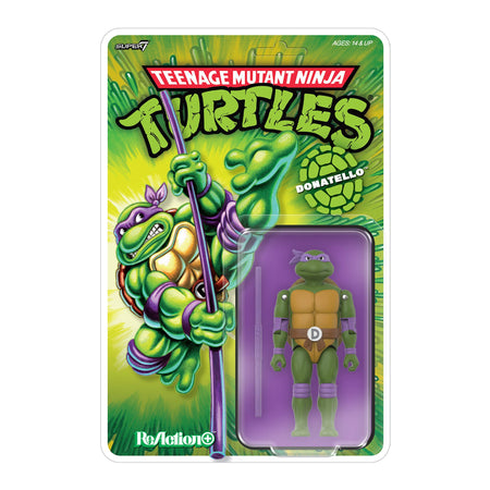 Teenage Mutant Ninja Turtles ReAction+ Wave 01 - Donatello - Paramount Shop