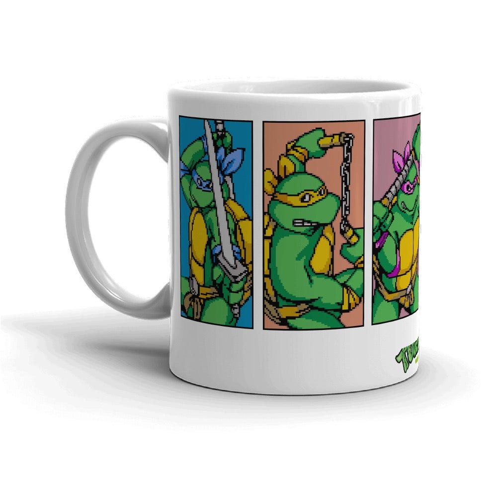 Teenage Mutant Ninja Turtles Video Game Characters White Mug