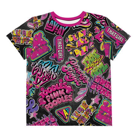 That Girl Lay Lay Princess Slaya Kids Short Sleeve T - Shirt - Paramount Shop
