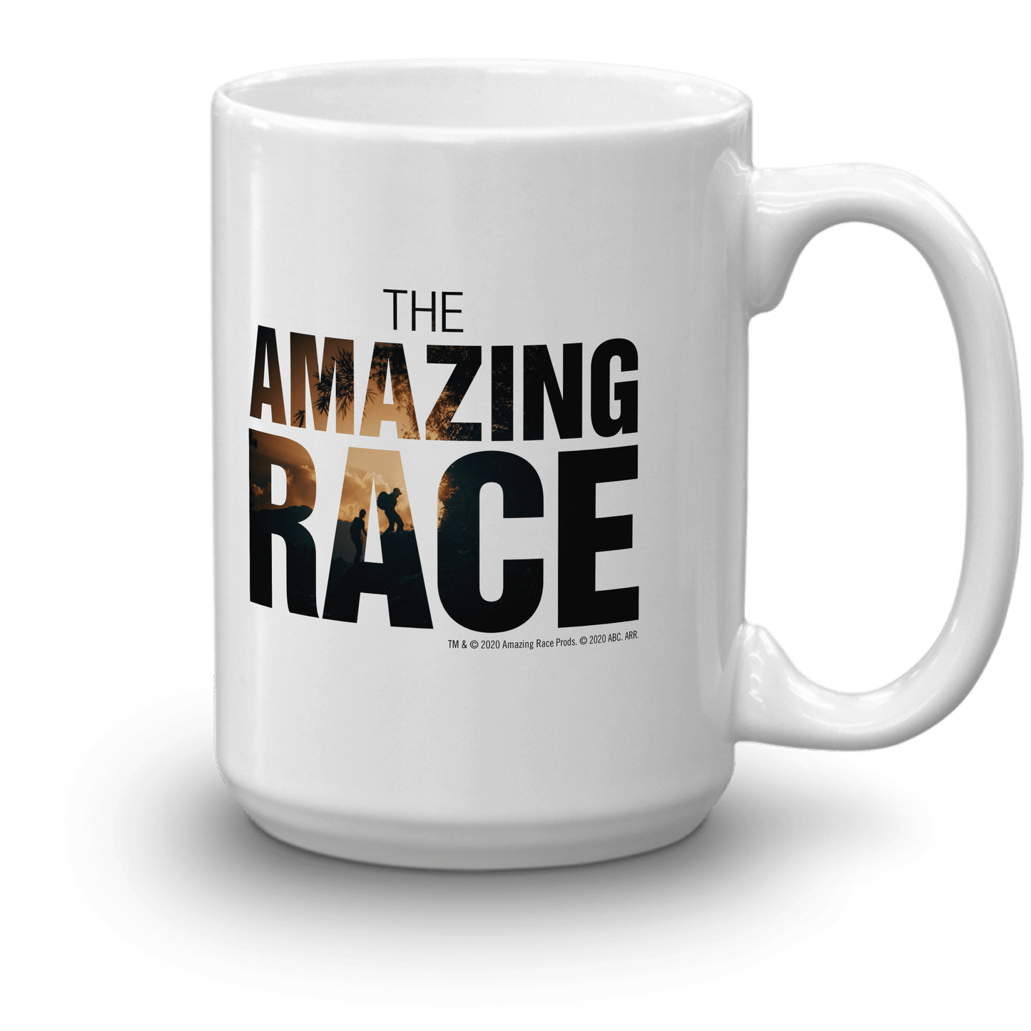 The Amazing Race Color Logo White Mug - Paramount Shop