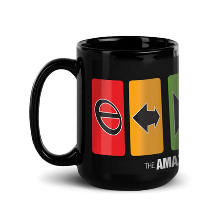 The Amazing Race Race Clues Black Mug - Paramount Shop