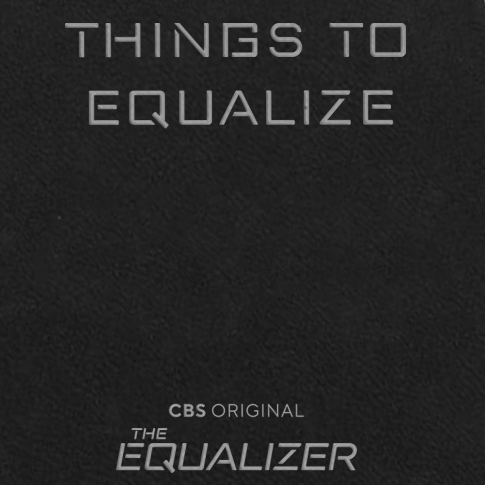 The Equalizer Things to Equalize Journal - Paramount Shop