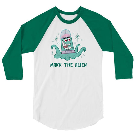The Fairly OddParents Mark The Alien 3/4 Sleeve Raglan Shirt - Paramount Shop
