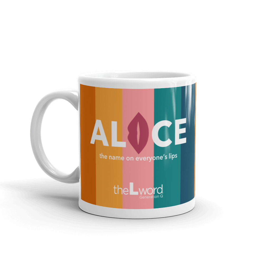 The L Word: Generation Q The Alice Show Logo White Mug - Paramount Shop