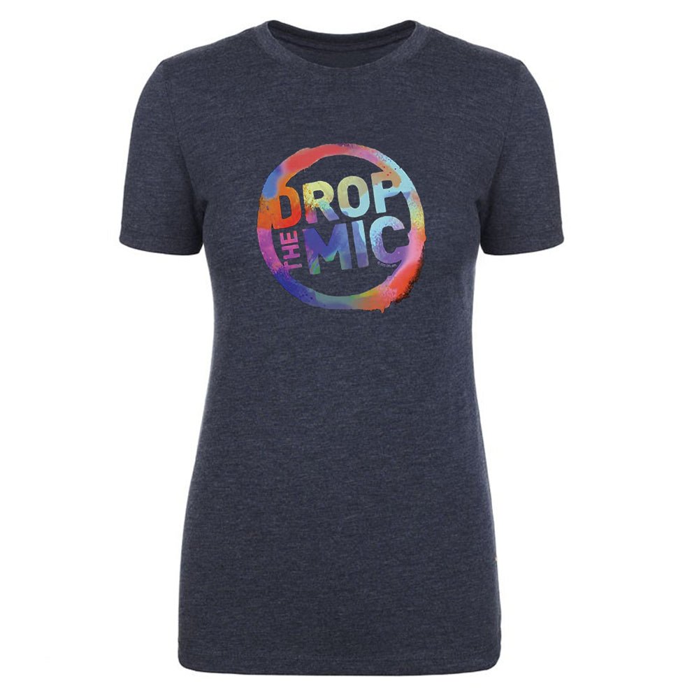 The Late Late Show with James Corden Drop the Mic Logo Women's Tri - Blend T - Shirt - Paramount Shop