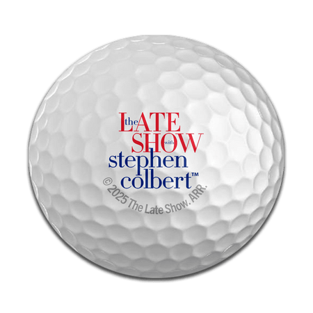 The Late Show with Stephen Colbert Collectible Golf Balls - Paramount Shop