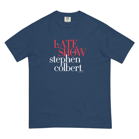 The Late Show with Stephen Colbert Unisex Comfort Colors T-Shirt - Paramount Shop