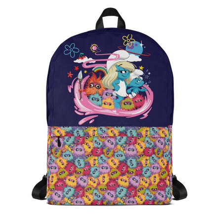 The Smurfs Movie Characters Premium Backpack - Paramount Shop