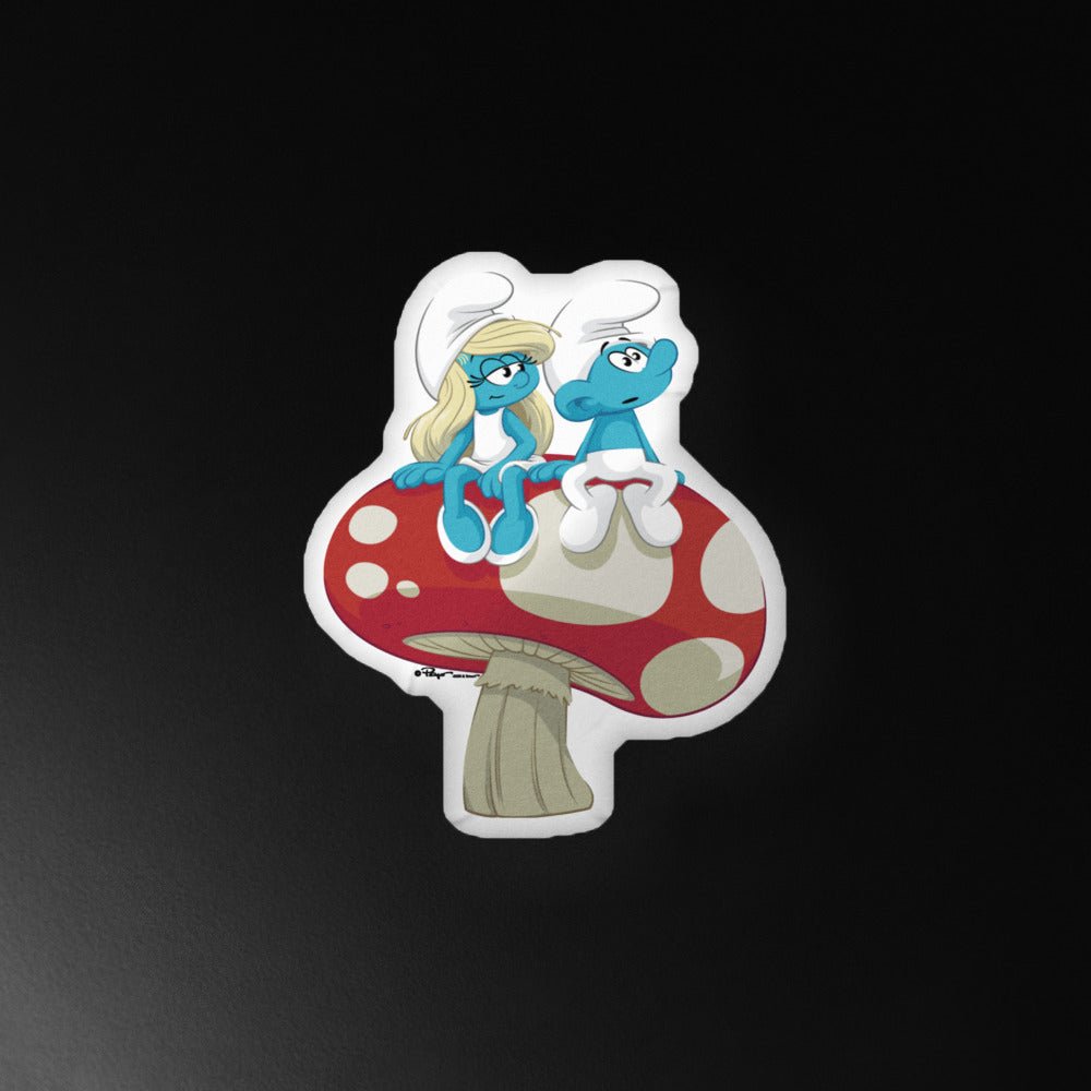 The Smurfs Movie Mushroom Pillow - Paramount Shop