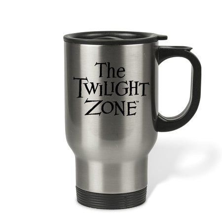 The Twilight Zone Logo Stainless Steel Travel Mug - Paramount Shop
