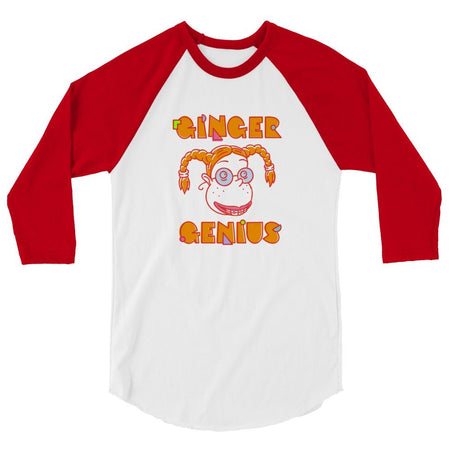 The Wild Thornberrys Ginger Genius Unisex 3/4 Sleeve Raglan Shirt - Paramount Shop