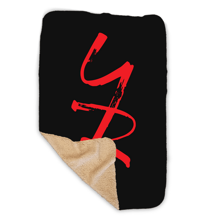 The Young and the Restless Signature Sherpa Blanket - Paramount Shop
