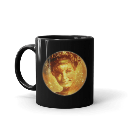 Twin Peaks Golden Orb with Laura Black Mug - Paramount Shop