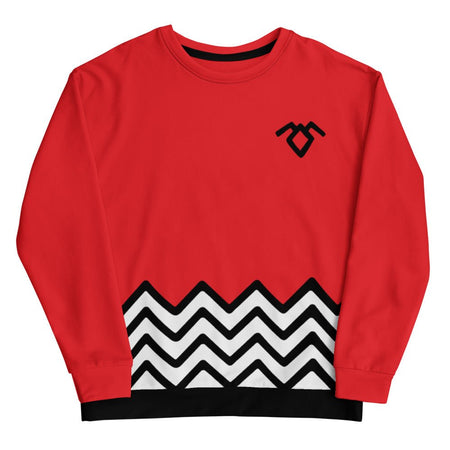 Twin Peaks Pattern Unisex Crew Neck Sweatshirt - Paramount Shop