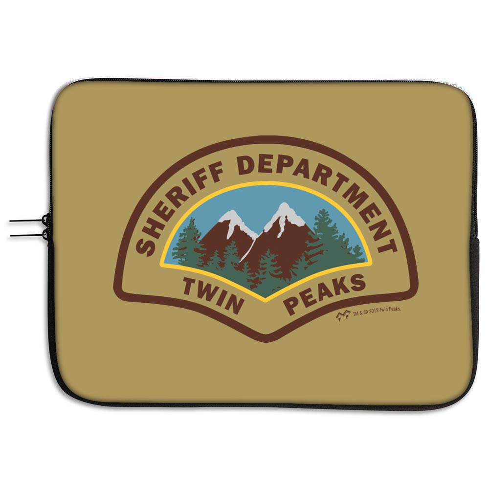 Twin Peaks Sheriff's Department Laptop Case - Paramount Shop