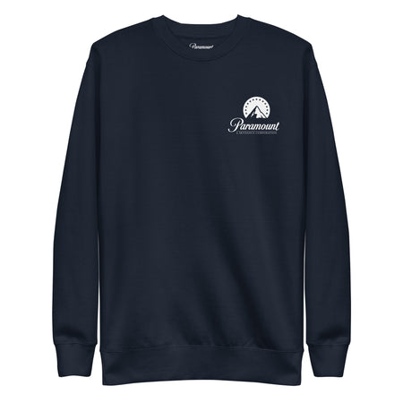 Front view of the Paramount Logo Crewneck Sweatshirt in a neutral studio setting