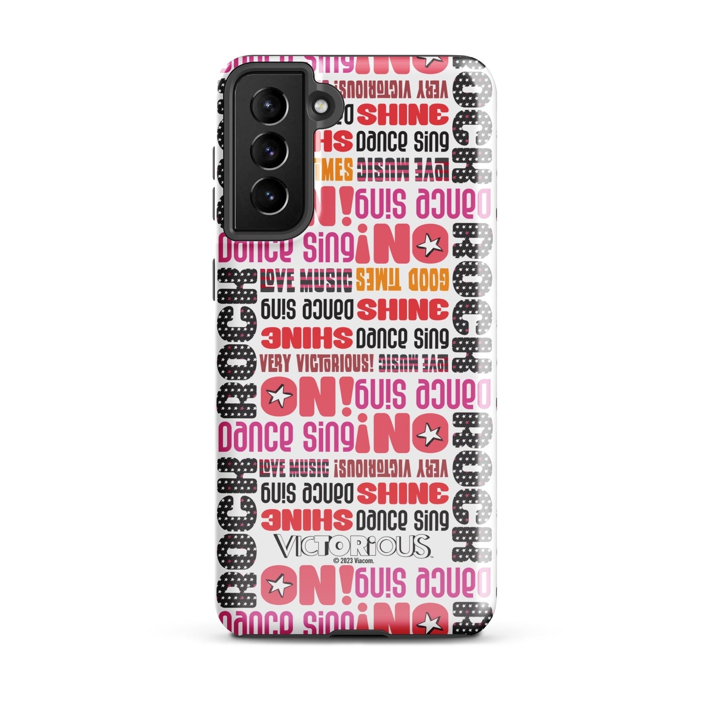 Victorious Dance Sing Shine Pattern Tough Phone Case - Samsung - Paramount Shop