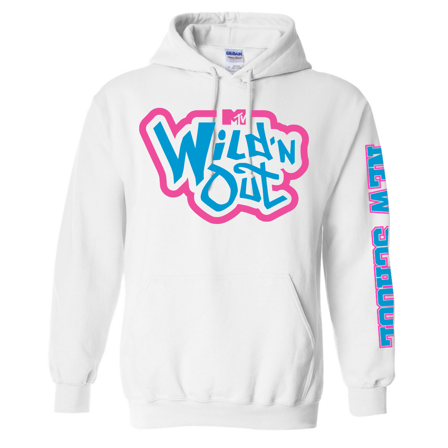 Wild N Out Neon New School Hooded Sweatshirt