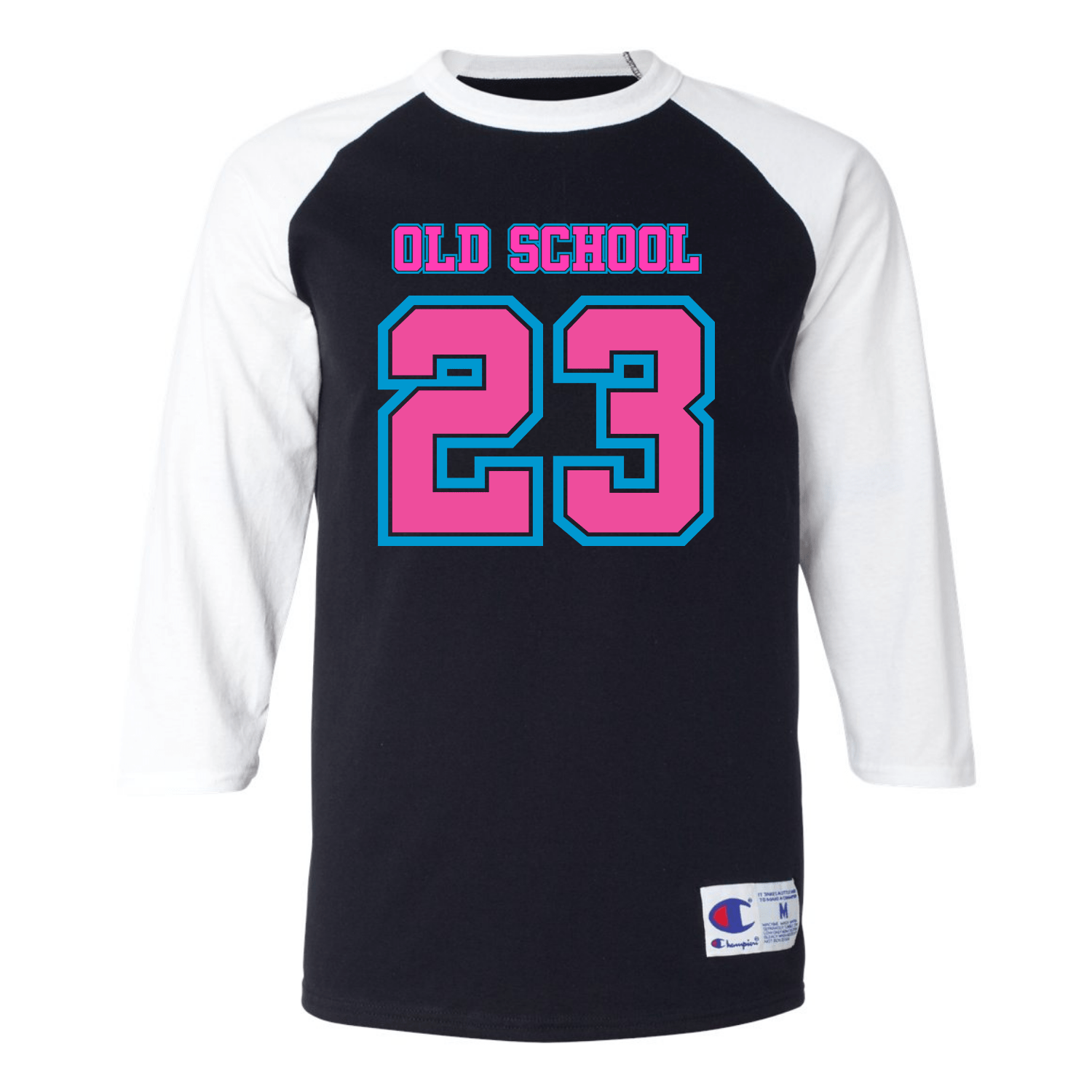 wild bobby Wild N Out Neon Old School 3 4 Sleeve Baseball T Shirt XL