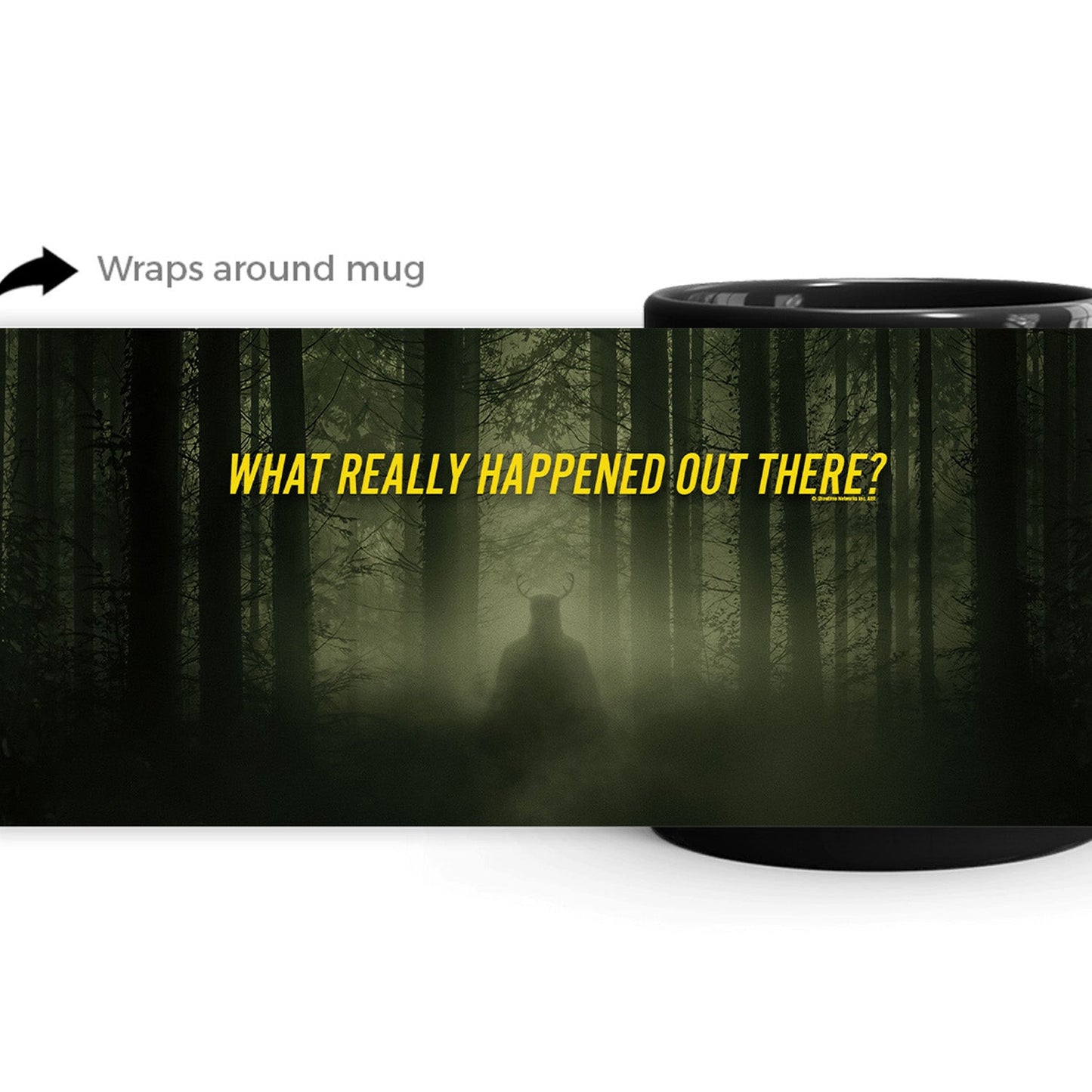 Yellowjackets Mysterious Woods Black Mug - Paramount Shop