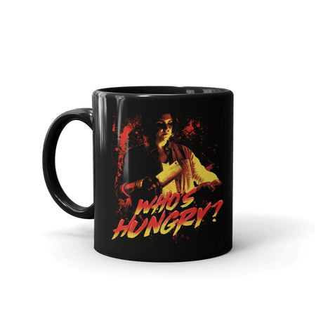 Yellowjackets Who's Hungry? Black Mug - Paramount Shop