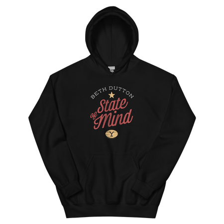 Yellowstone Beth Dutton State of Mind Hooded Sweatshirt - Paramount Shop