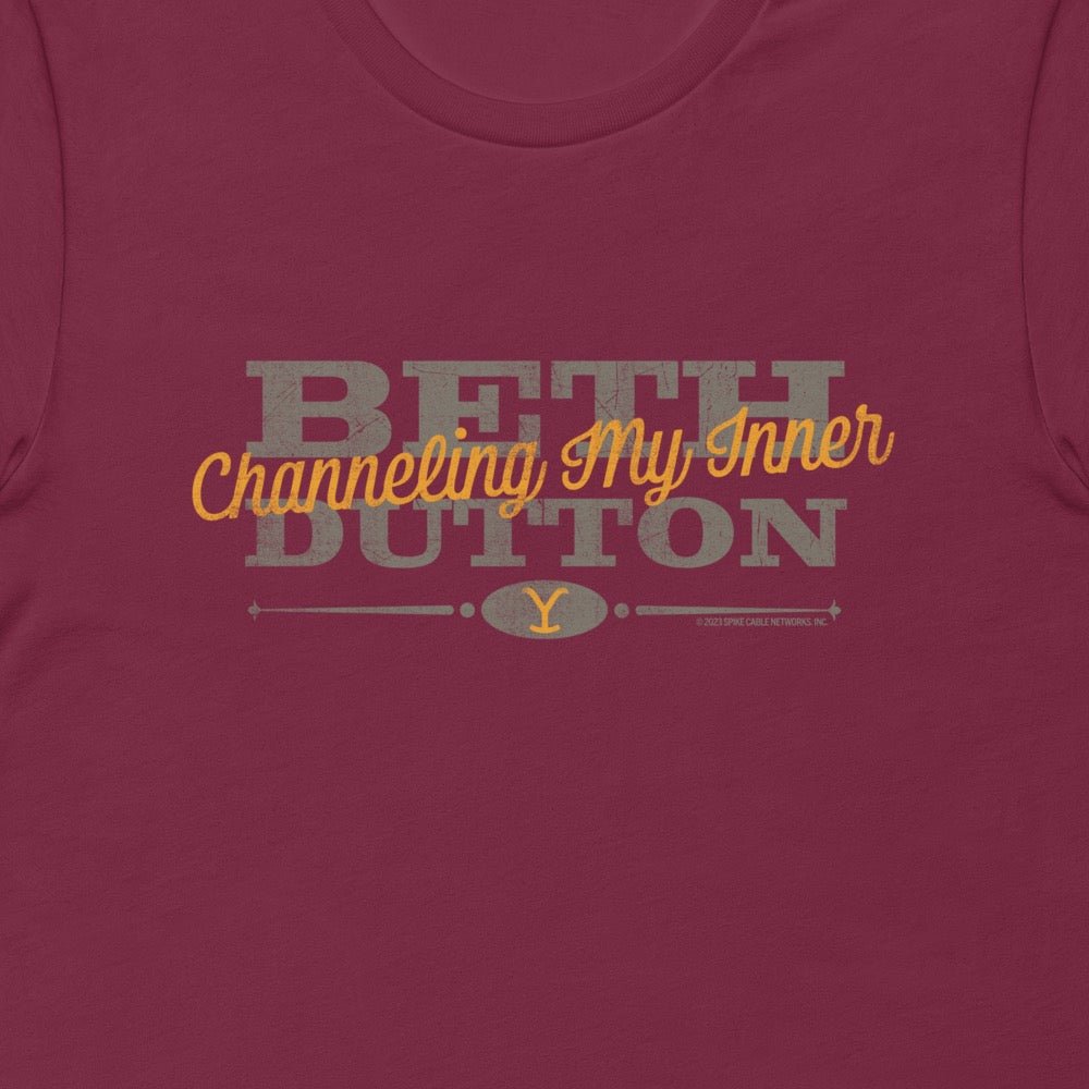 Yellowstone Channeling My Inner Beth Dutton T - Shirt - Paramount Shop