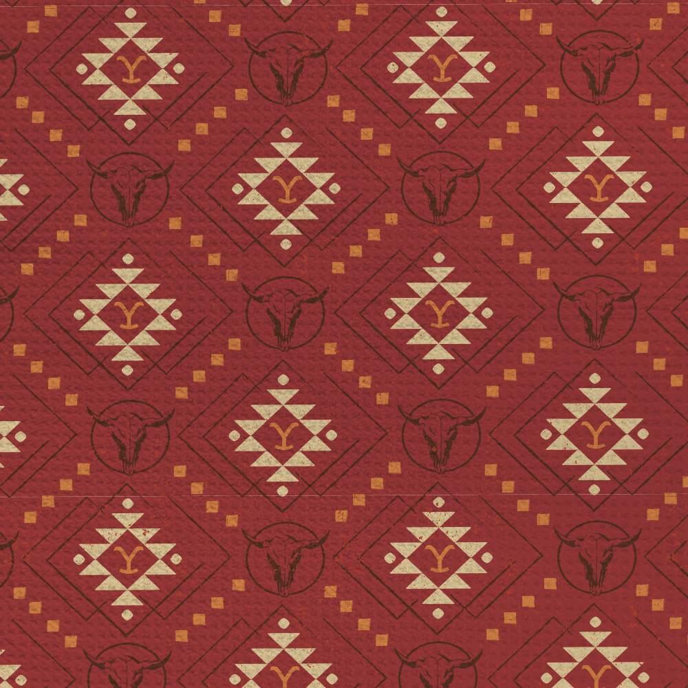 Yellowstone Diamond Pattern Kitchen Towel - Paramount Shop