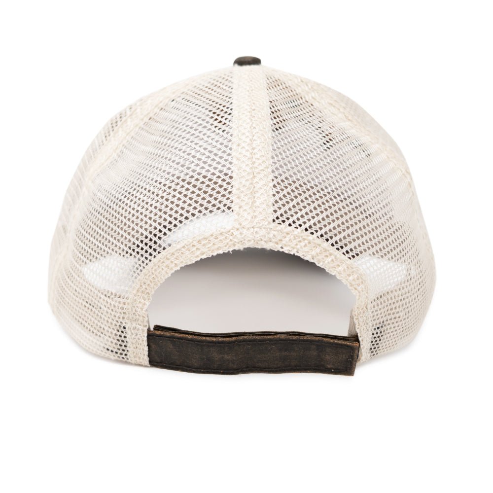 Yellowstone Logo As Seen On TV Brown Washed Hat - Paramount Shop