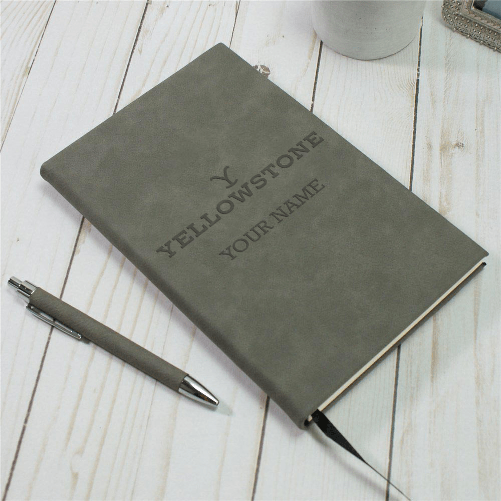Yellowstone Logo Personalized Journal - Paramount Shop