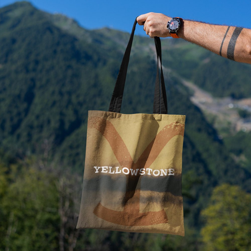 Yellowstone Logo Premium Tote Bag - Paramount Shop