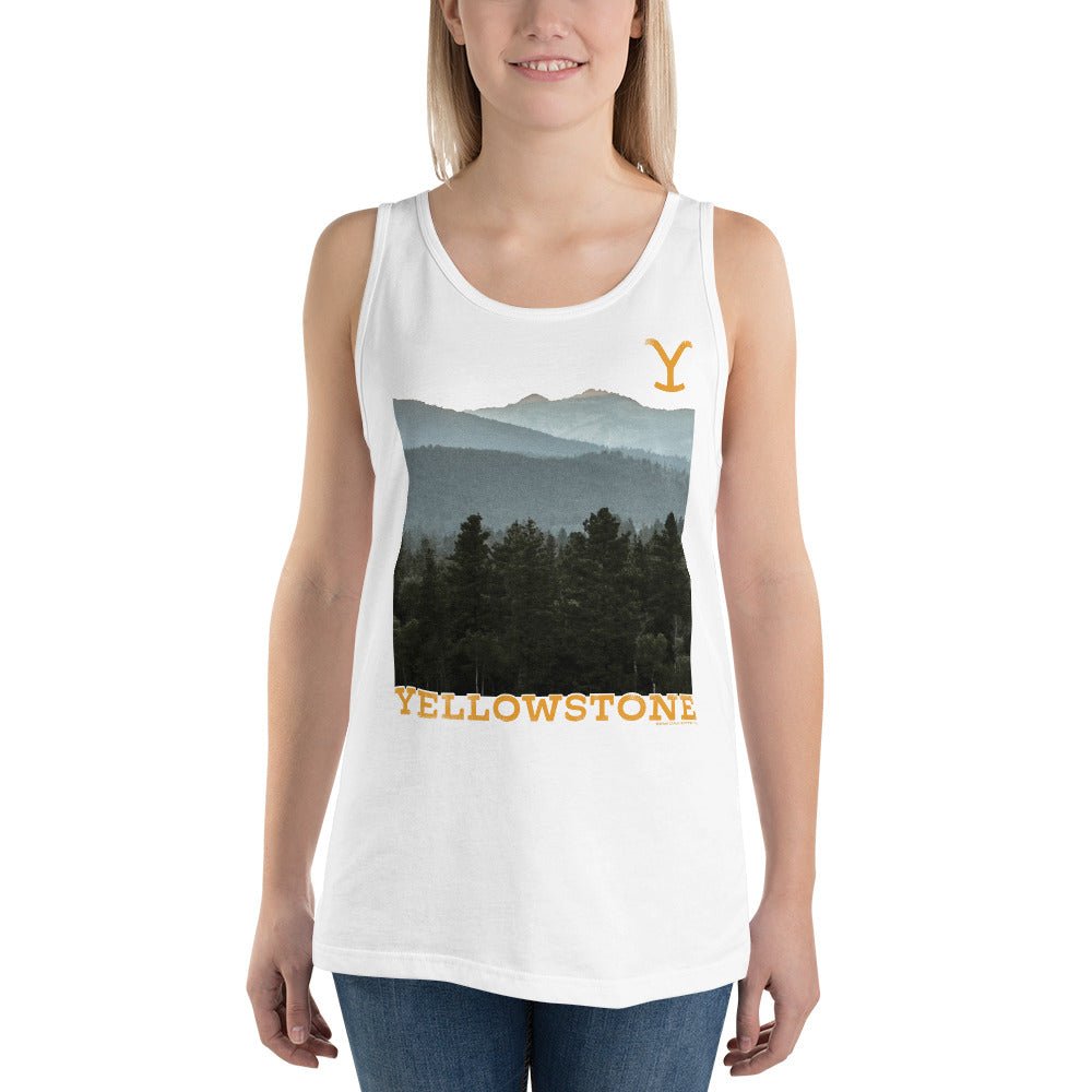 Yellowstone Scenery Unisex Tank Top - Paramount Shop