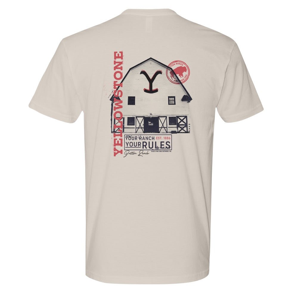 Yellowstone Your Ranch Your Rules Adulte T shirt Manches Courtes yellowstone-your-ranch-your-rules-adulte-t-shirt-manches-courtes
