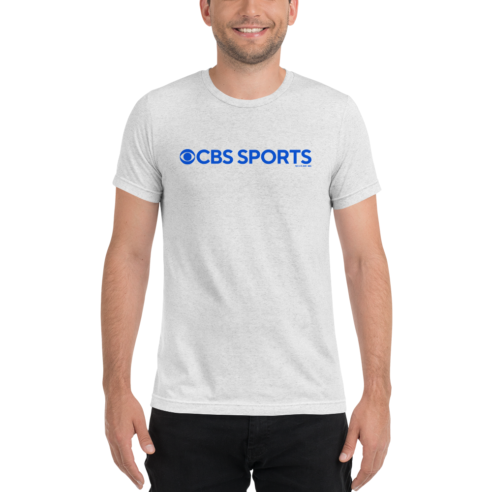 CBS Sports Logo Unisex Tri-Blend T-Shirt
