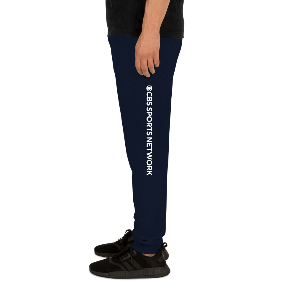 CBS Sports Fantasy CBS Sports Network Logo Adult Fleece Joggers