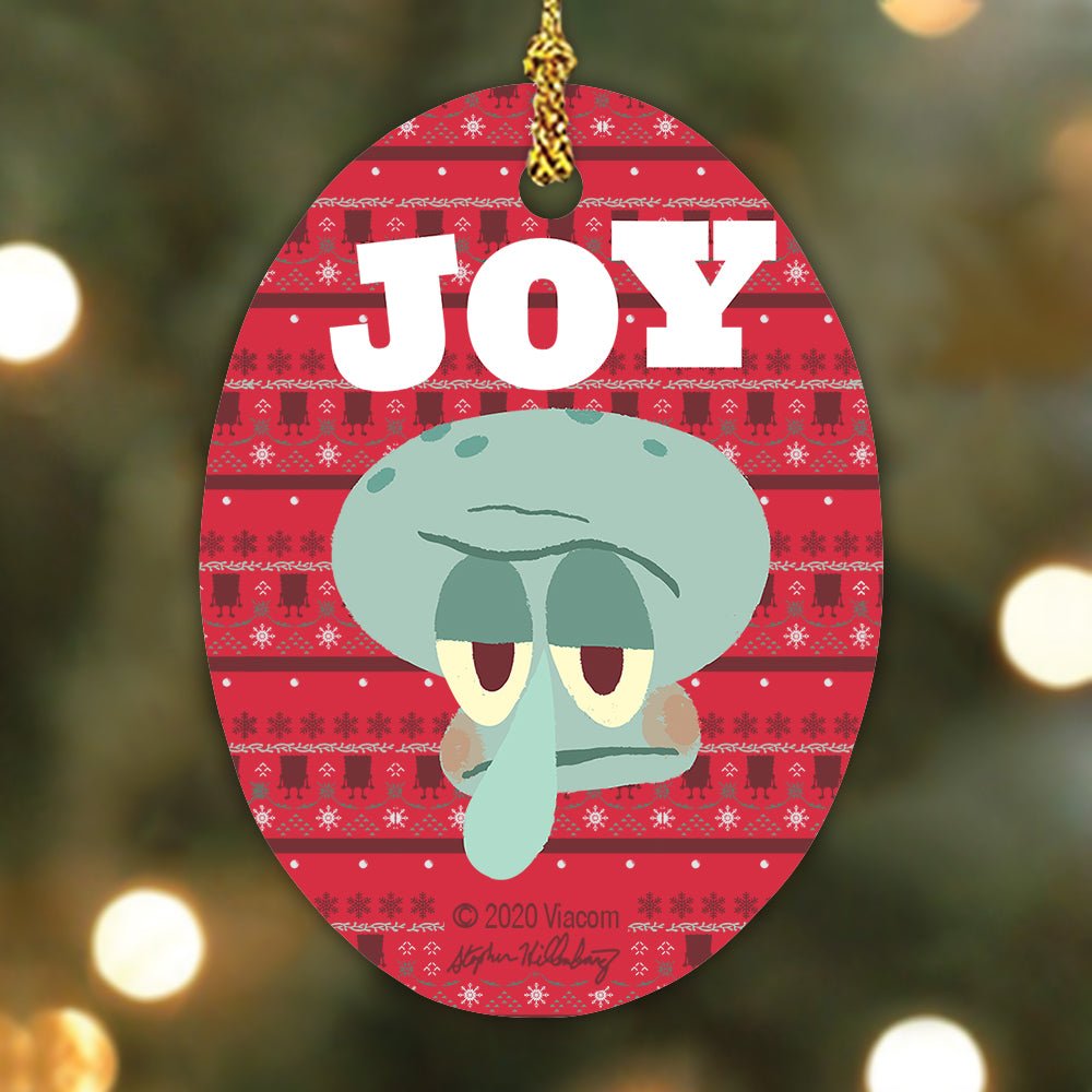 SpongeBob SquarePants Joy Oval Ceramic Ornament - Paramount Shop