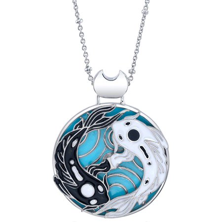 Avatar: The Last Airbender Spirit Oasis Necklace with revolving koi spirits