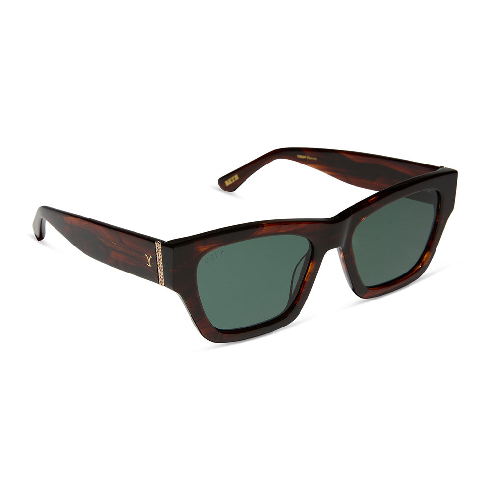 Yellowstone x DIFF Sunglasses - Beth Dutton II Polarized