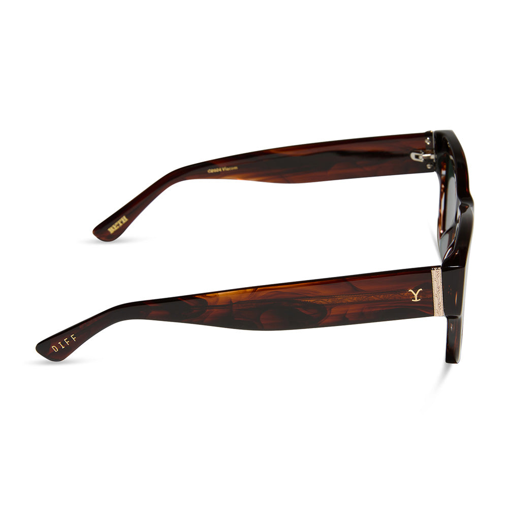 Yellowstone x DIFF Sunglasses - Beth Dutton II Polarized