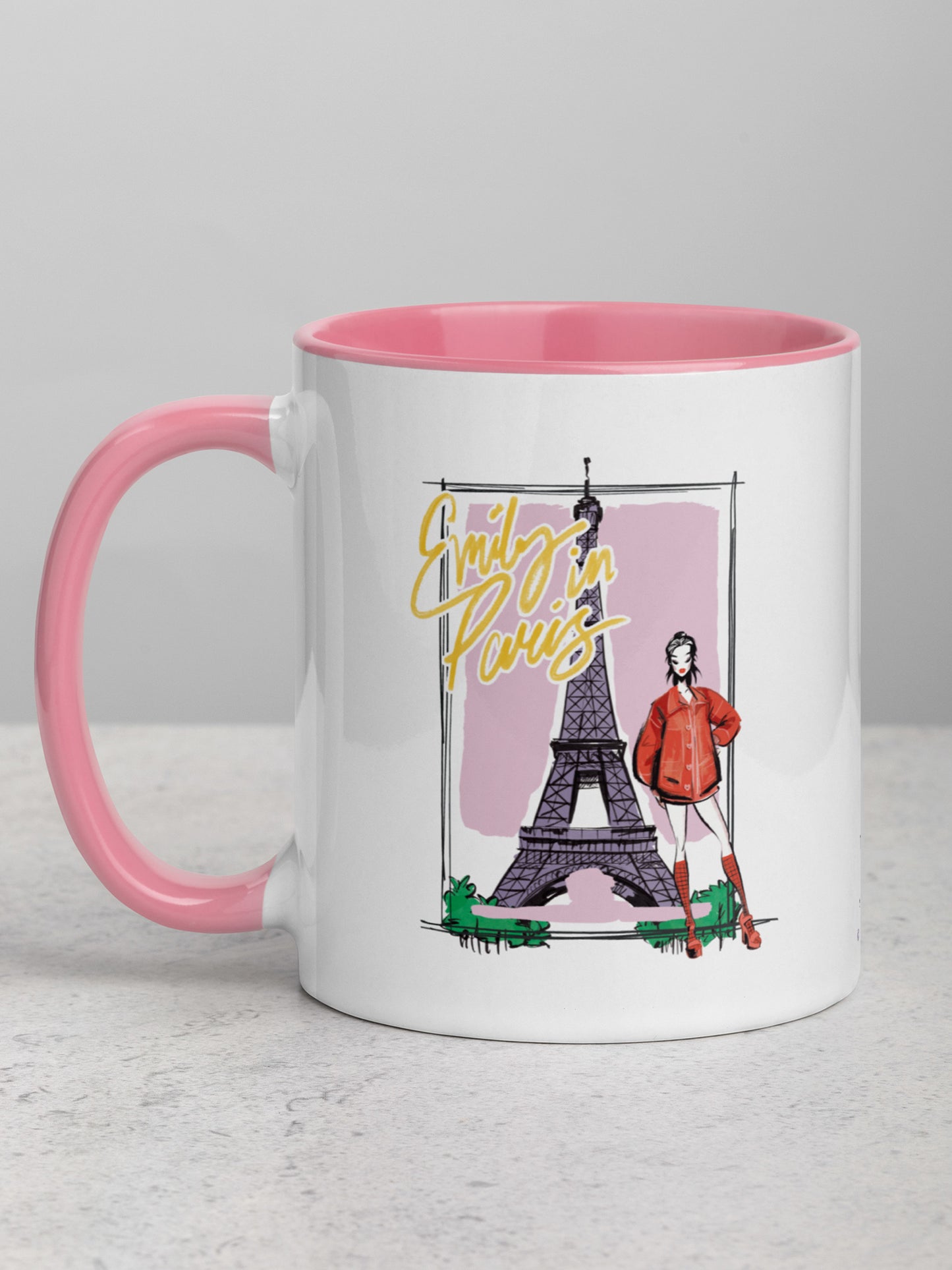 Emily in Paris Two-Tone Mug Eiffel Tower