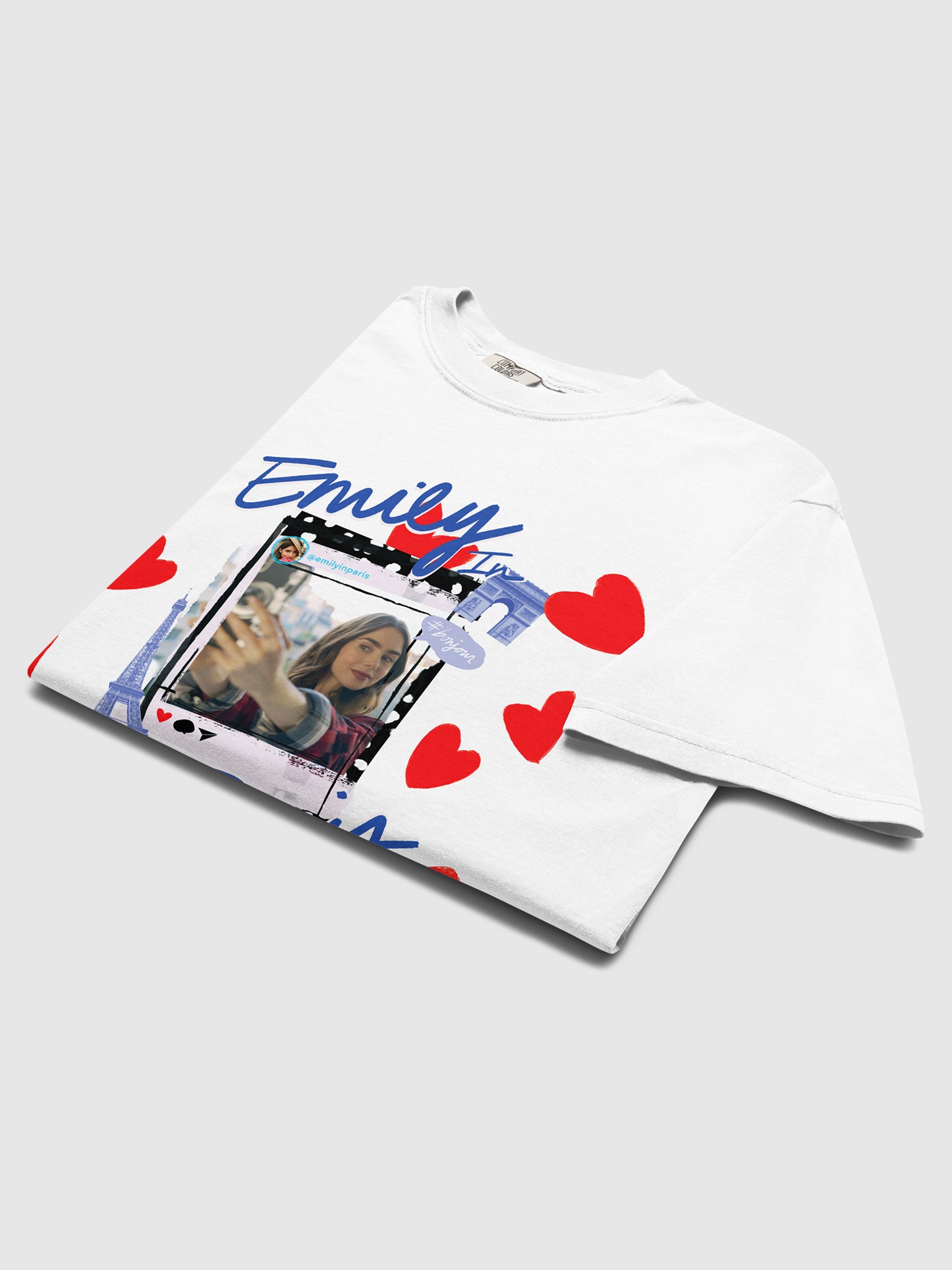 Emily in Paris Comfort Colors T-Shirt Selfie