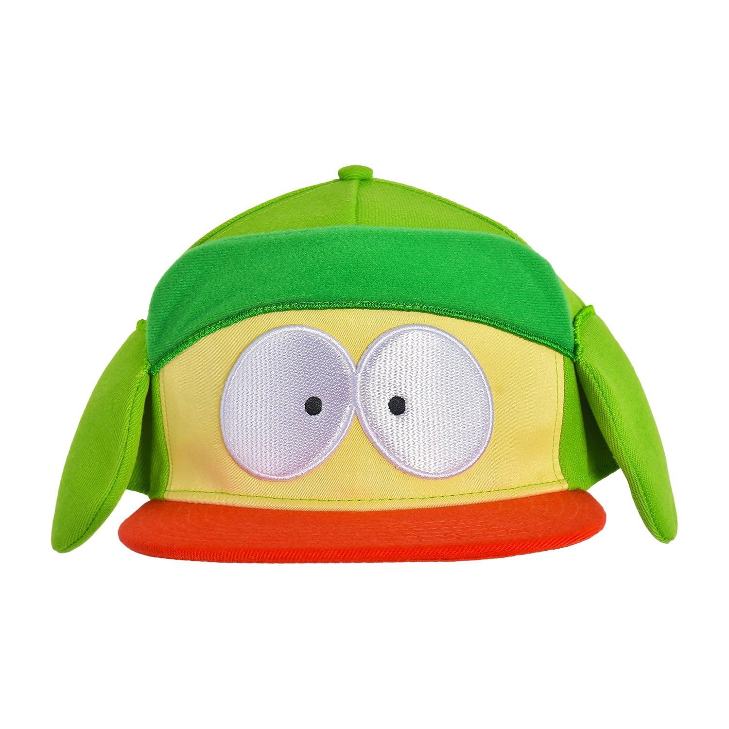Kyle Broflovski hat side view showing 3D ear flaps