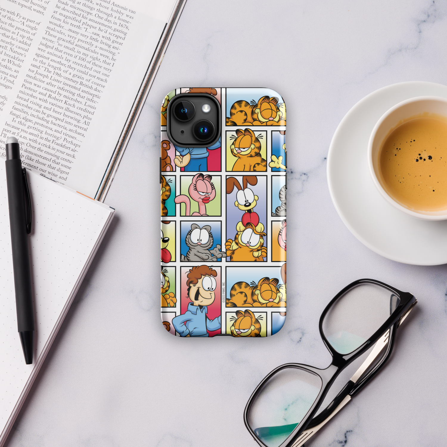 Garfield Comic Strip Characters Tough Phone Case Garfield Comic Strip Characters Tough Phone Case