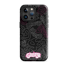 Grease Pattern Tough Funda para teléfono - iPhone - iPhone 15 Pro Max