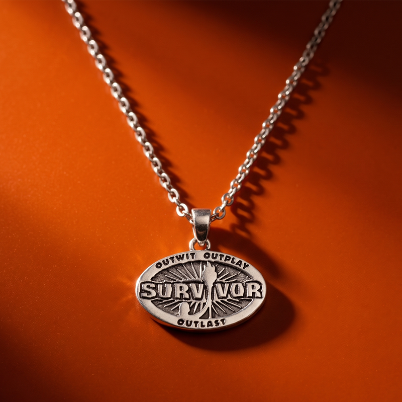 Survivor Collar colgante de plata 50
