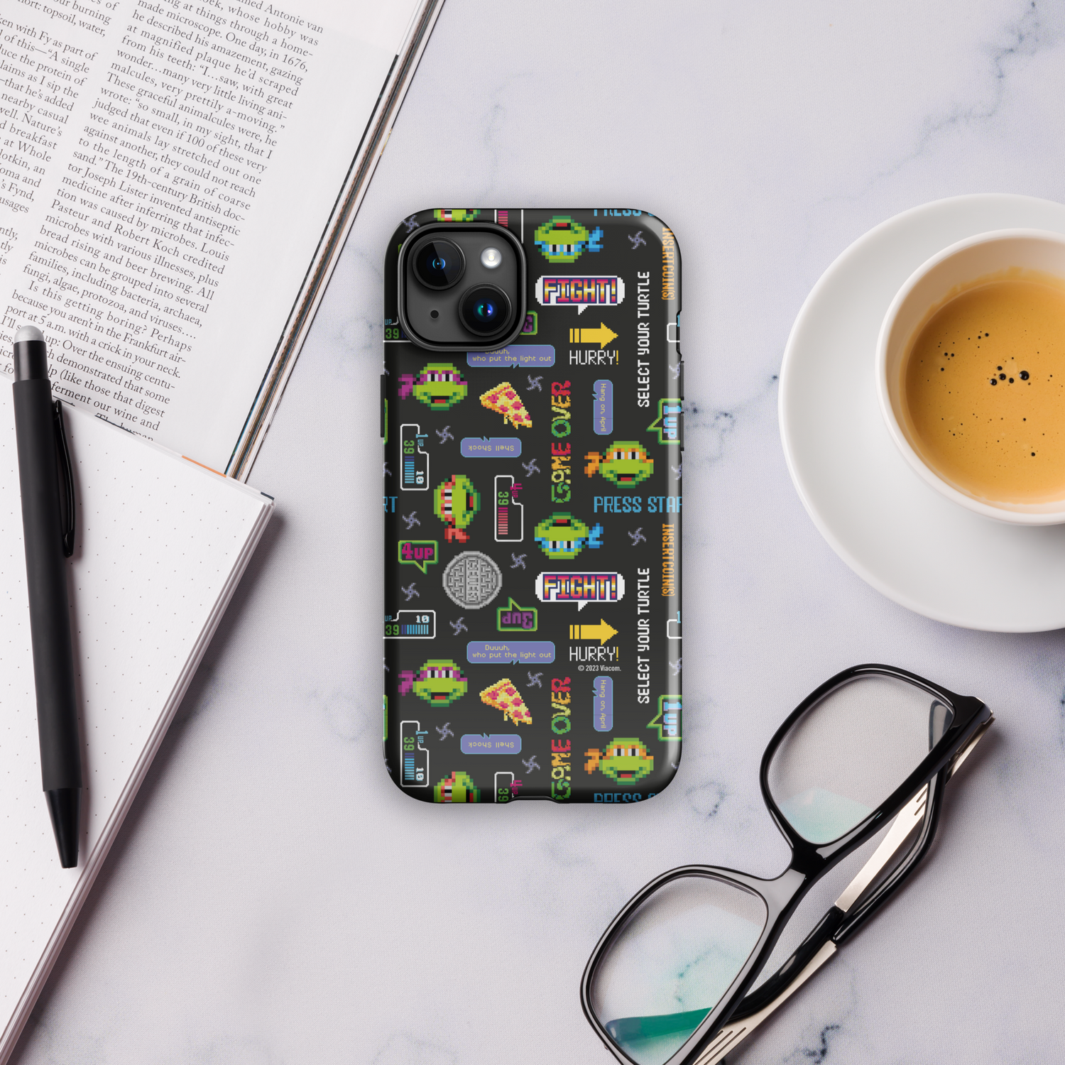Teenage Mutant Ninja Turtles Video Game Pattern Tough Phone Case - iPhone Teenage Mutant Ninja Turtles Video Game Pattern Tough Phone Case - iPhone