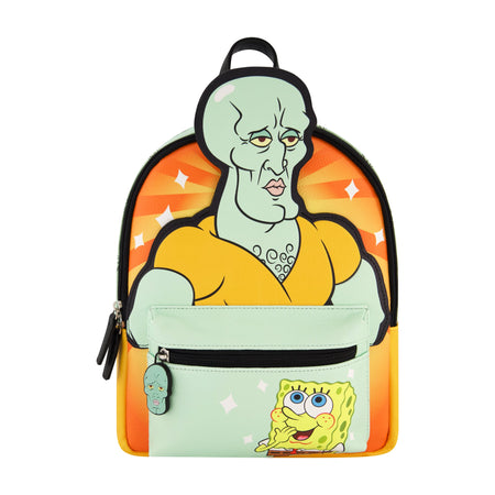 SpongeBob SquarePants Handsome Squidward Mini Backpack front view