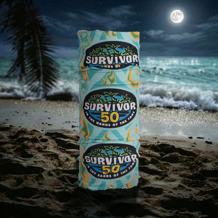 Survivor Season 50 Teal Kalo Tribe BUFF® Headwear