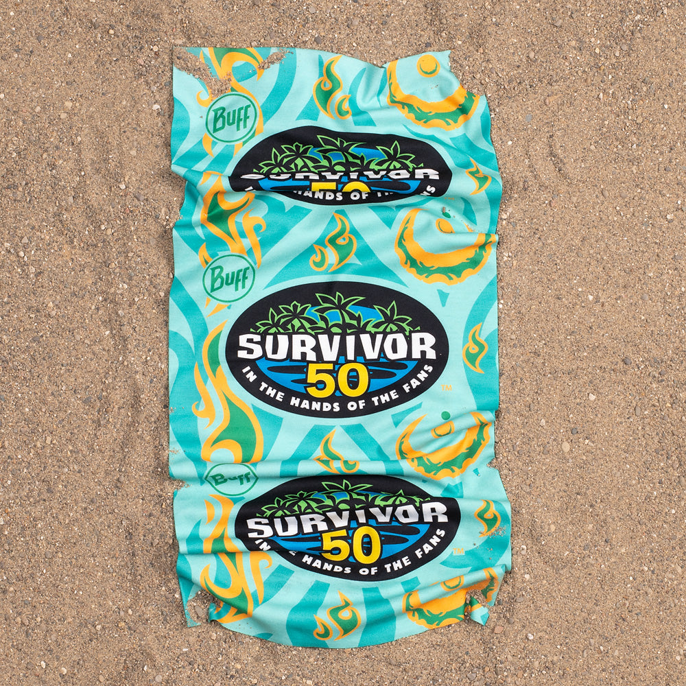 Survivor Season 50 Teal Kalo Tribe BUFF® Headwear