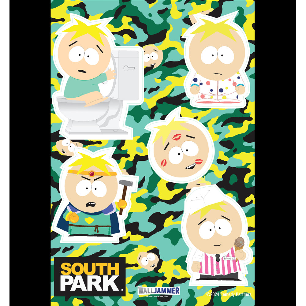 SOUTH PARK - 20 Stickers Grand Jumbo - Comedy Central - VINTAGE 2000 RARE